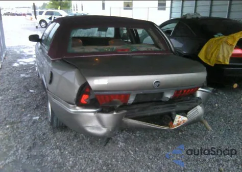 2001 Mercury Marquis Grand Marquis Ls from USA, damaged, VIN 2MEFM75W71X664771